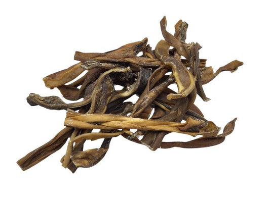 300g Bags of Offcut Braided Camel Skin Chews For Dogs