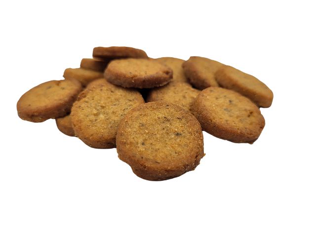 Scottish Salmon & Sweet Potato Coins For Dogs - Grain Free Dog & Cat Biscuits - Omega Rich - 250g, 500g